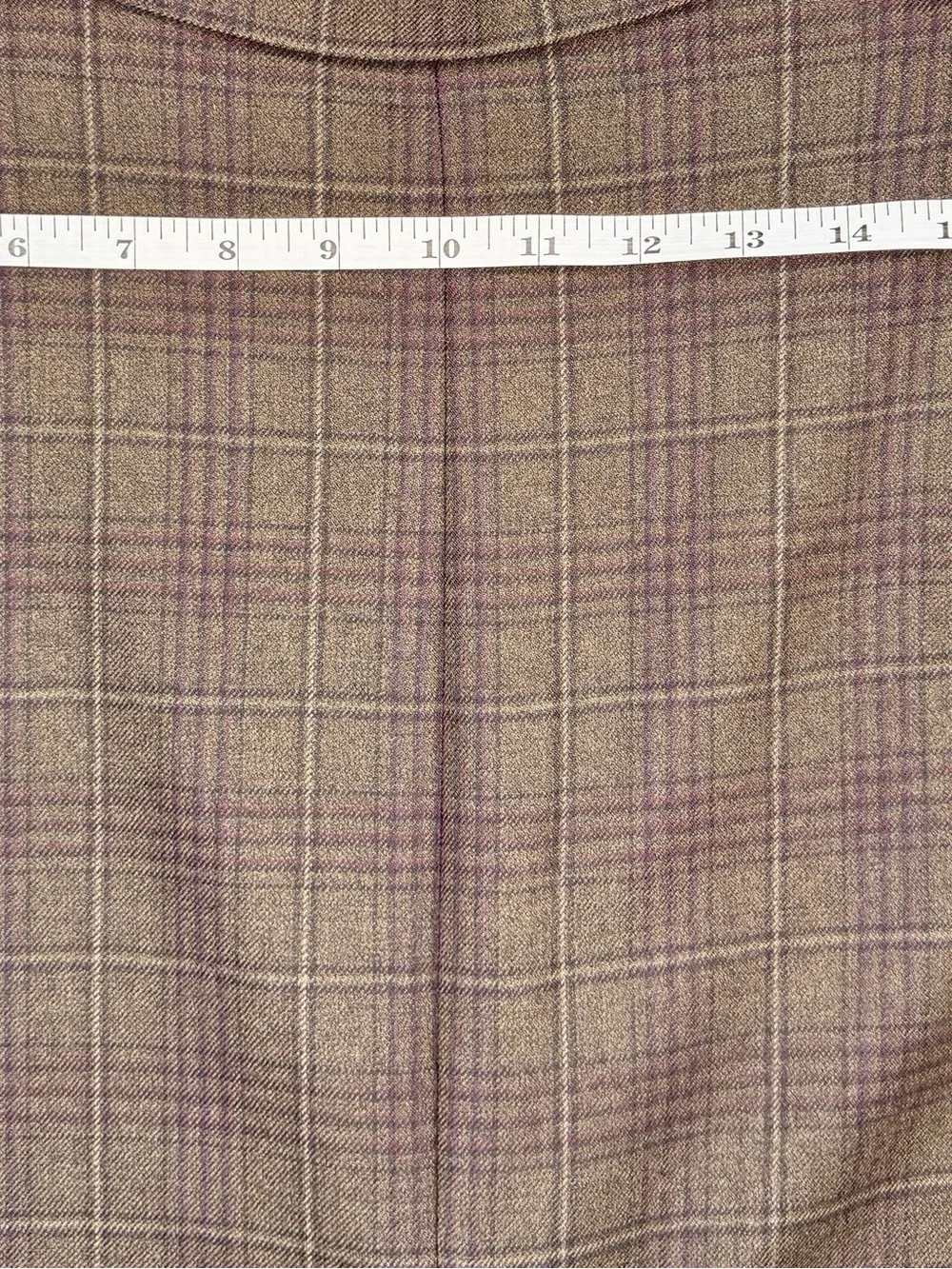 Jack Victor 48L Men’s 100% Wool Plaid Sport Coat Blazer